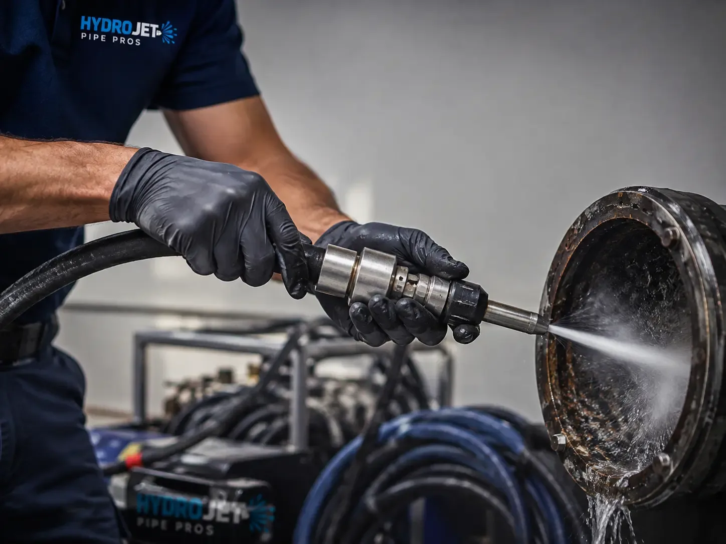 Hydro Jet Pipe Descaling in Campus, IL